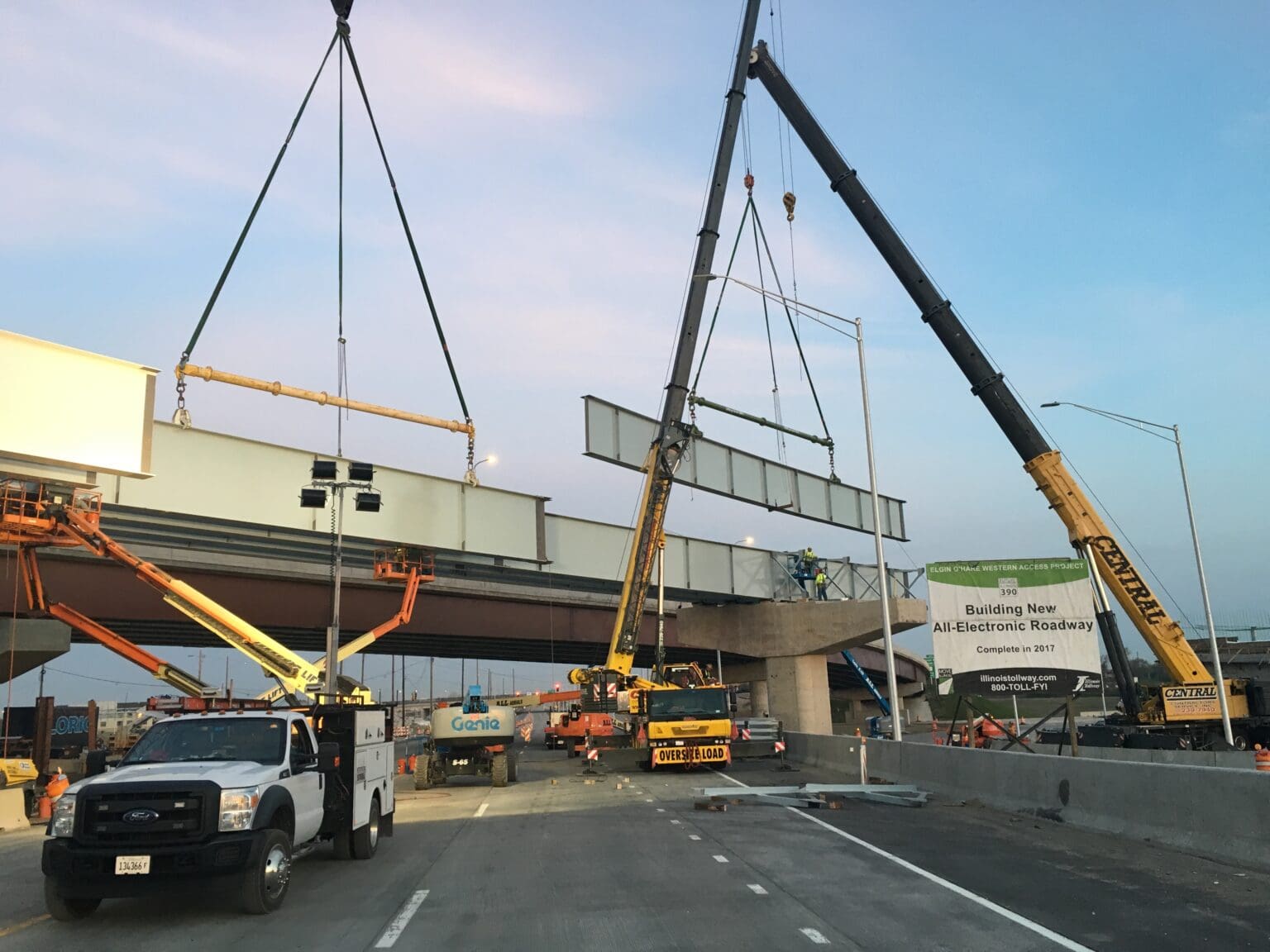 Elgin O'hare Western Access (illinois Route 390 & I-490 Tollway) 